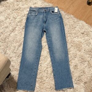 DL1961 Women's Classic Blue Straight Leg Jeans
